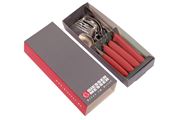 Giesser cutlery set, 4 pieces, red 9879 sp r
