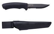Frosts Mora Outdoor knife Bushcraft Black SRT, black, 10cm # 12493