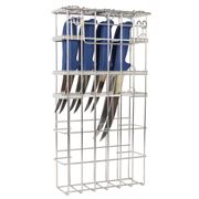 Sanitation-knife-box for 8 knives, 1 sharpening steel