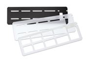 Sanitation-knife-box adapters for 8 knives, 1 sharpening steel
