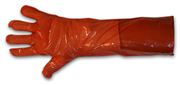 PE one-way glove red 50cm S1