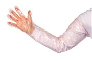PE one-way glove 90cm vet-model