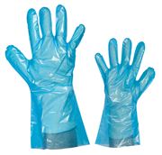 GOFOOD disposable gloves PE blue