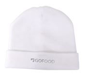 GOFOOD Knitted beanie white