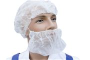 GOFOOD pp beard cover dark white