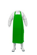 Green TPU apron - 300 my, 90 cm width