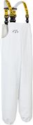 Elka PRO Bib & Brace w/knee reinforcement, white 079902 - Size XS-5XL