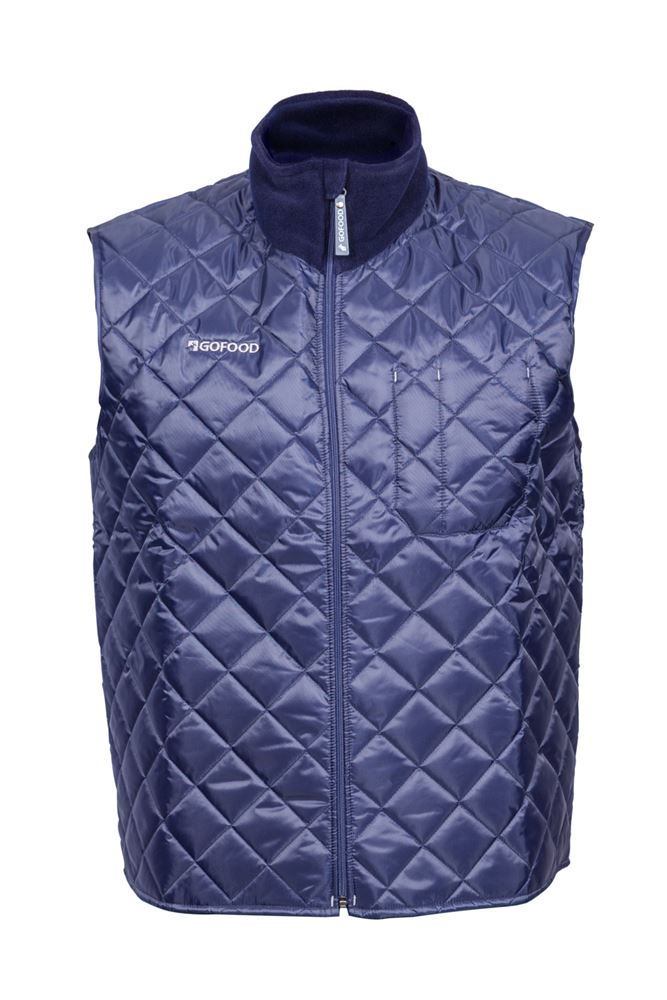 GOFOOD Thermoweste mit Fleecekragen Gr L