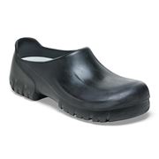 Birkenstock Clog A640 black with steel toe cap Safe & Clean