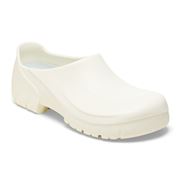 Birkenstock Clog A640 white with steel toe cap Safe & Clean