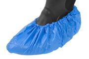 One-way shoe coverings, blue