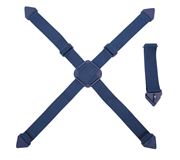 Euroflex harness for stab protection apron PP blue