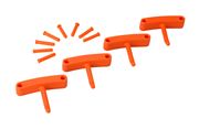 Vikan 4 hooks and 8 pins for 1017 and 1018, 140mm 10167