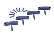 Vikan 4 hooks and 8 pins for 1017 and 1018, 140mm 10168