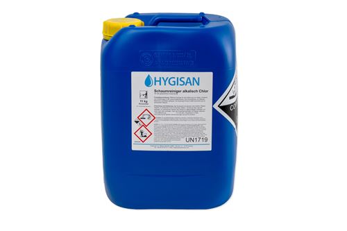 HYGISAN Schaumreiniger alkalisch mit Chlor – 11 kg Konzentrat