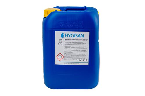 HYGISAN Spülmaschinenreiniger mit Chlor – 12,5 kg Konzentrat