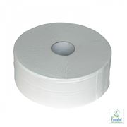 Hygisan jumbo toilet paper made from recycled paper, 2-ply