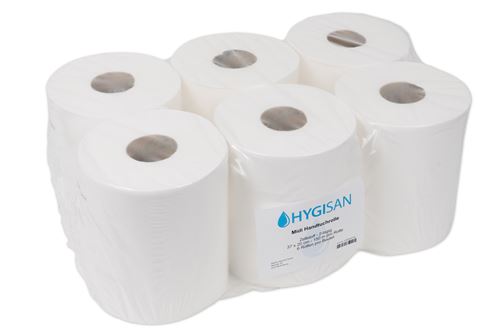 Hygisan Midi Handtuchrolle aus Zellstoff 2-lagig