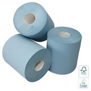 Hygisan Midi cleaning cloth roll made of recycled paper, 1-ply