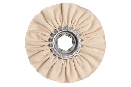Baumwoll-Polierring 180 x 32 mm – 6-Kant-Bohrung, 12-lagig