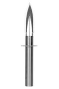 Bleeding hollow knife including blade holder for 18 cm blades