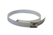 Waist belt, plastic, white