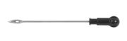 Bacon needle, stainless steel, Length 250 / Strength 6.5mm, black