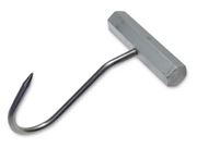 Grip hook with aluminium hexagon handle, 15cm