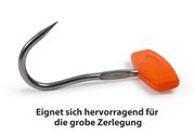 Grip hook with oval handle 14 cm, orange