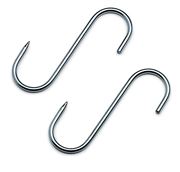 S-Hook 80/4mm one-sided, pointed, INOX stainless steel