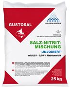 GUSTOSAL Siedesalz-Nitrit-Mischung 0,81–0,99 % unjodiert 25 kg